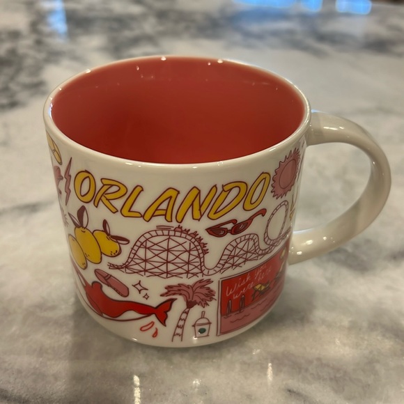 Starbucks Other - Starbucks Orlando Florida pink been there mug cup